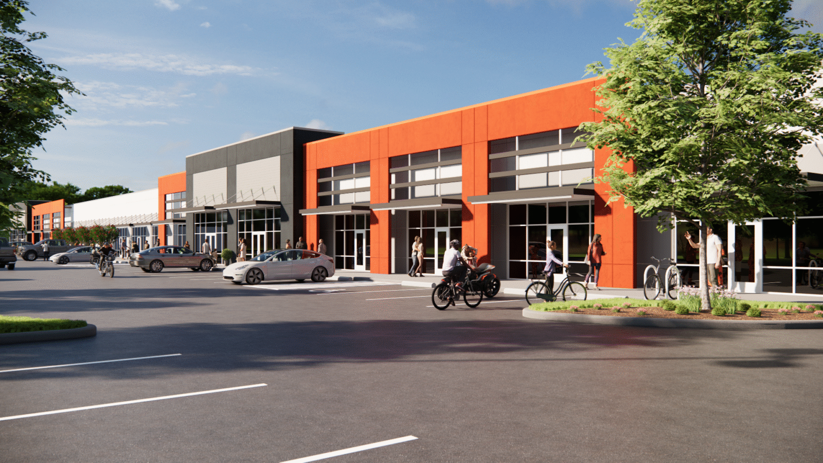 151 retail new construction ground up concept Retail Center San Antonio Architect New Construction Commercial Project Designer