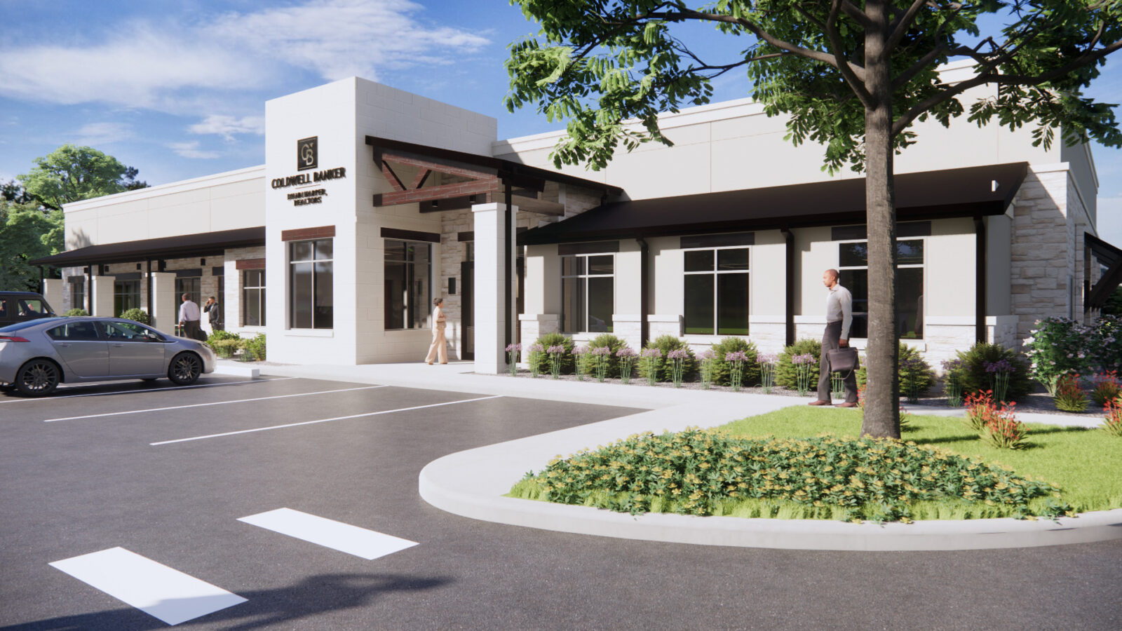 Coldwell Banker Schertz Office Building Commercial Interior Design Medical Office Concept Best San Antonio Architect Realtor Realty Office