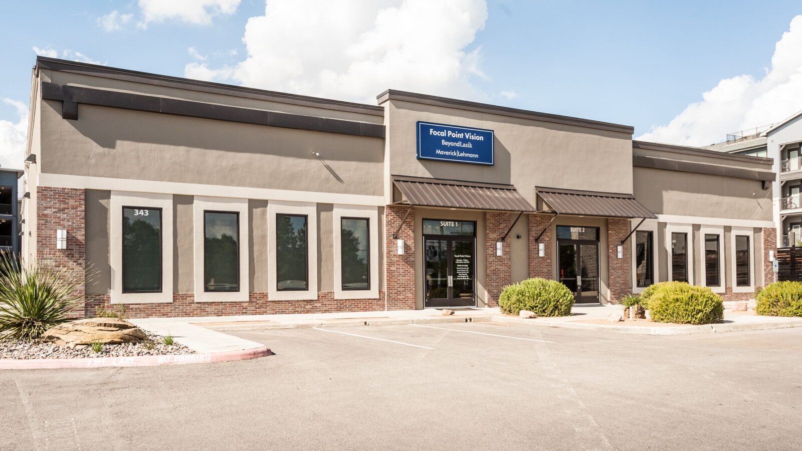 Focal Point Vision Medical Office San Antonio Eye Doctor LASIK Interior Design Commercial Architect Alamo Heights