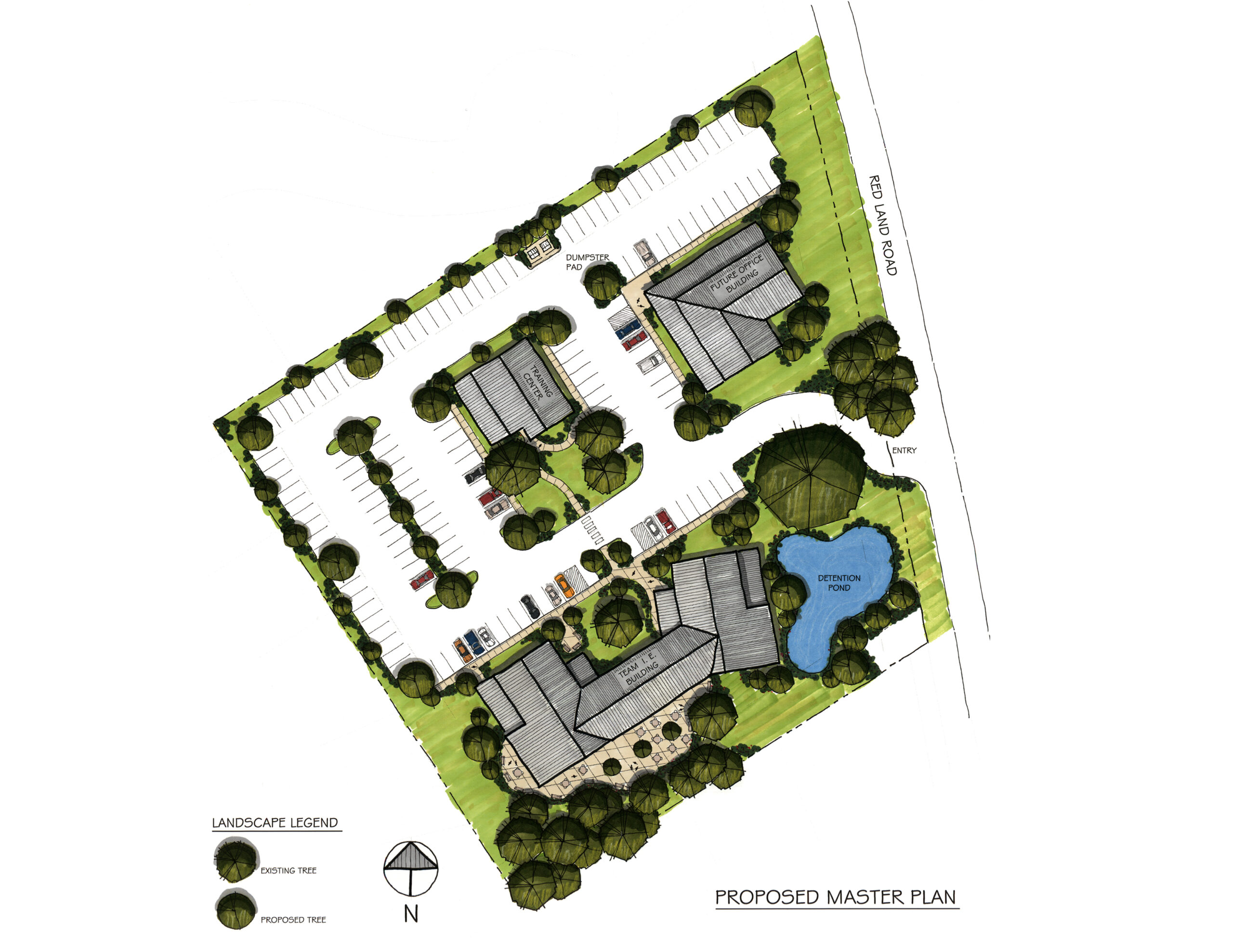 Site Plan Master Plan Office Complex