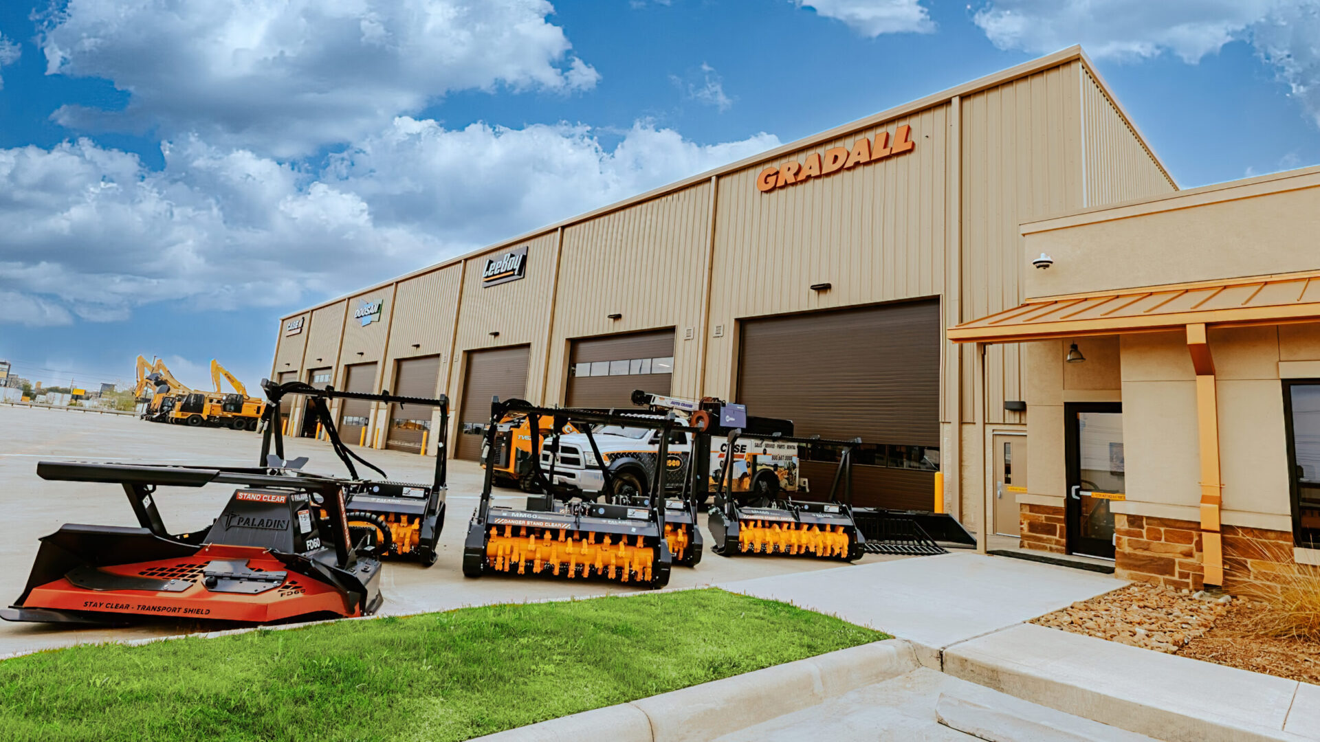 ASCO San Antonio Heavy Equipment Sales Service Facility Industrial Commercial Architect New Build Interior Design Warehouse