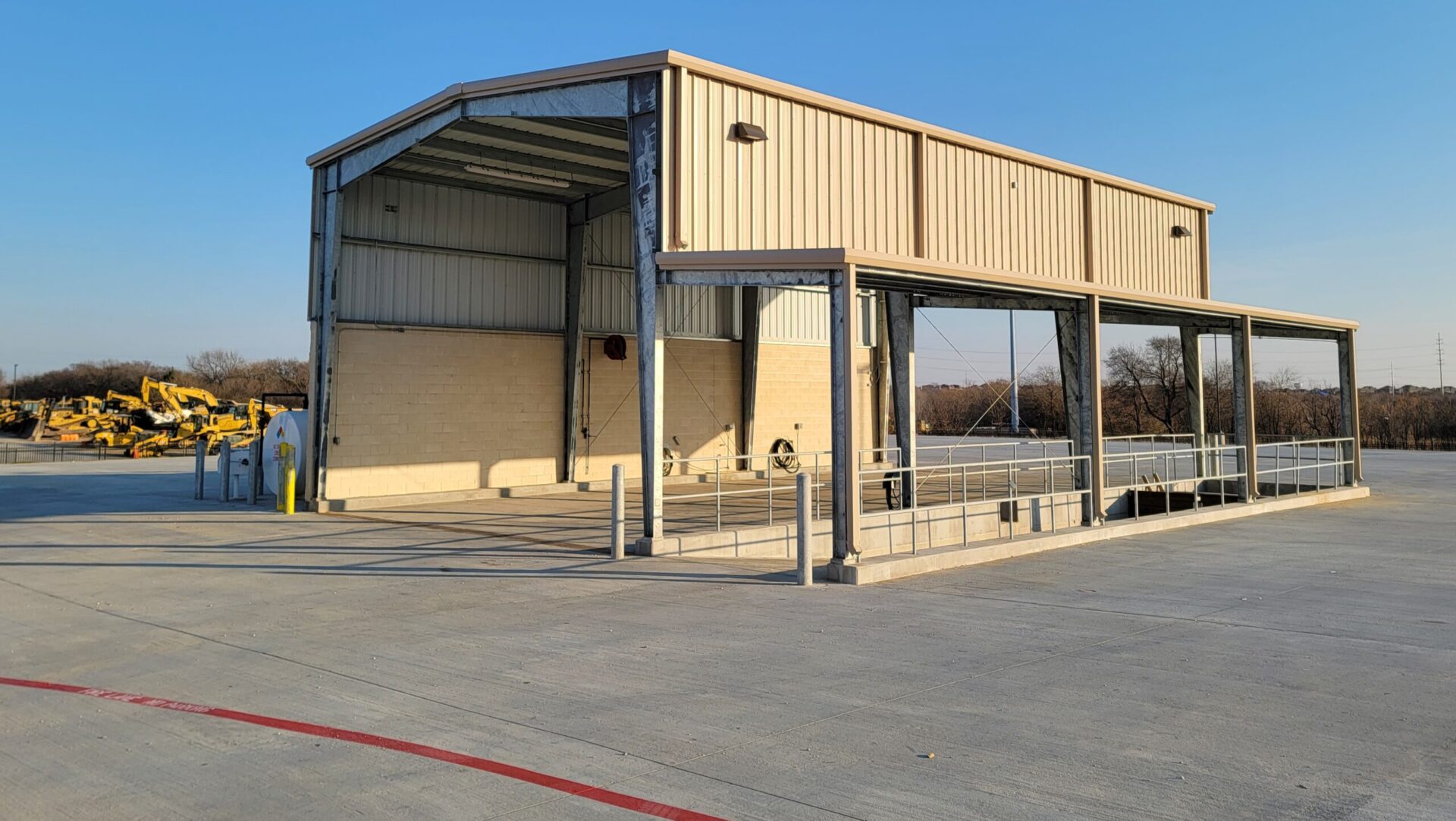 ASCO San Antonio Heavy Equipment Sales Service Facility Industrial Commercial Architect New Build Interior Design Warehouse