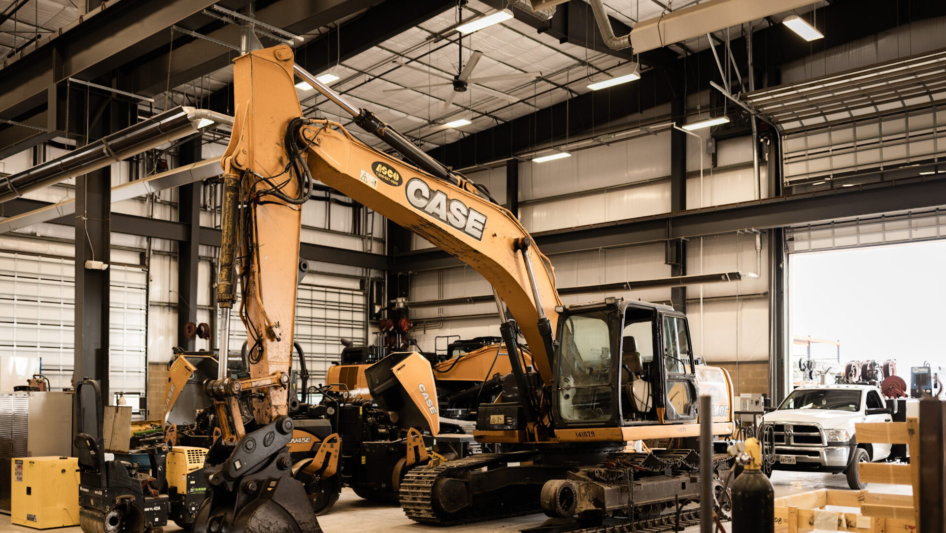 ASCO San Antonio Heavy Equipment Sales Service Facility Industrial Commercial Architect New Build Interior Design