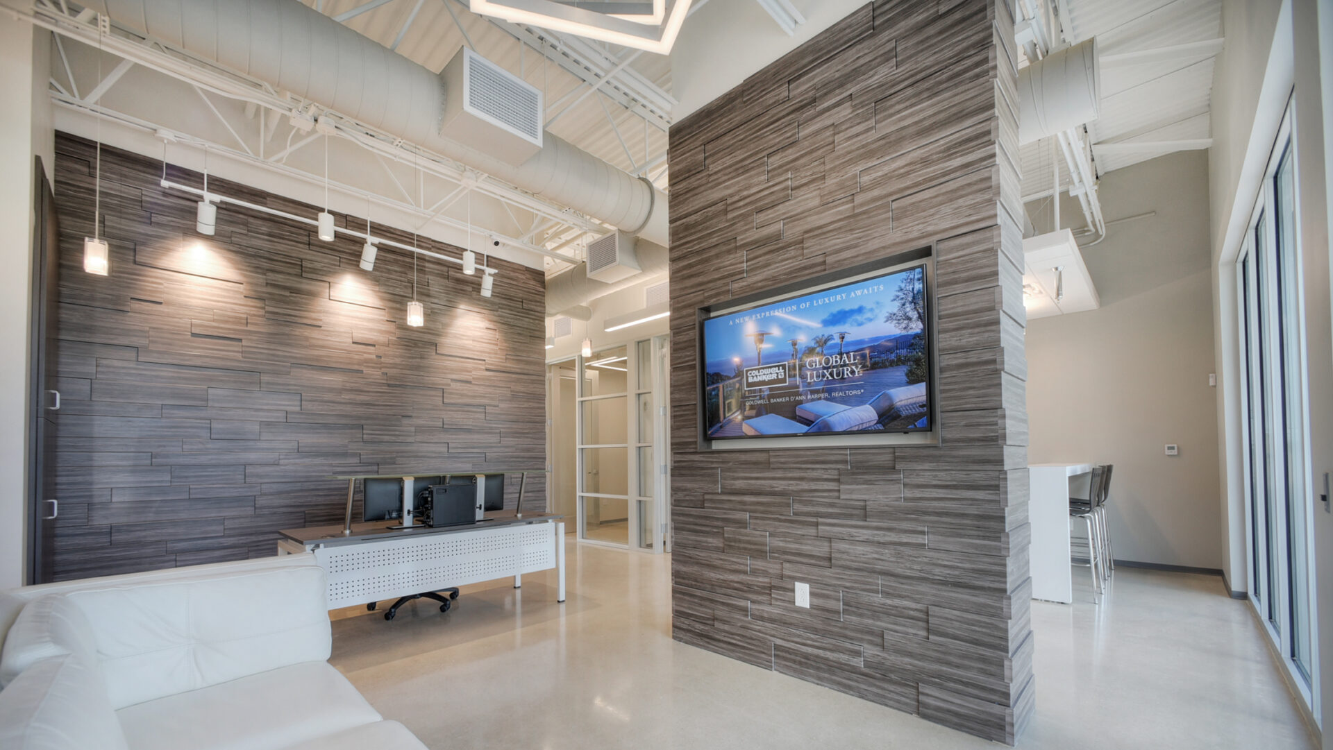 San Marcos Interior Office Realtor Realty Coldwell Banker Retail Finish Out San Antonio Architect Design Build Interior Design Sales Office