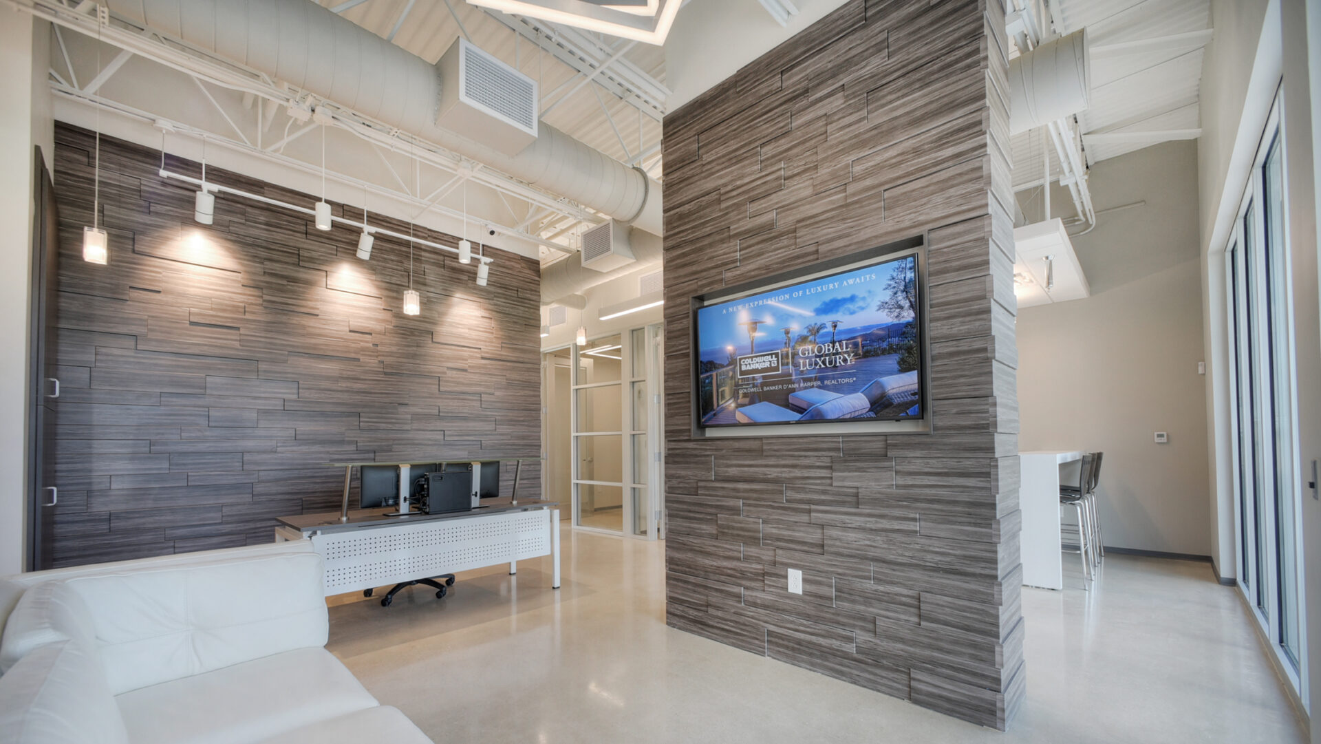 San Marcos Interior Office Realtor Realty Coldwell Banker Retail Finish Out San Antonio Architect Design Build Interior Design Sales Office
